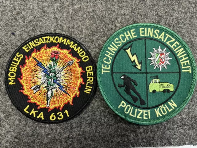 Federal Republic of Germany City Special Operations Police Patches