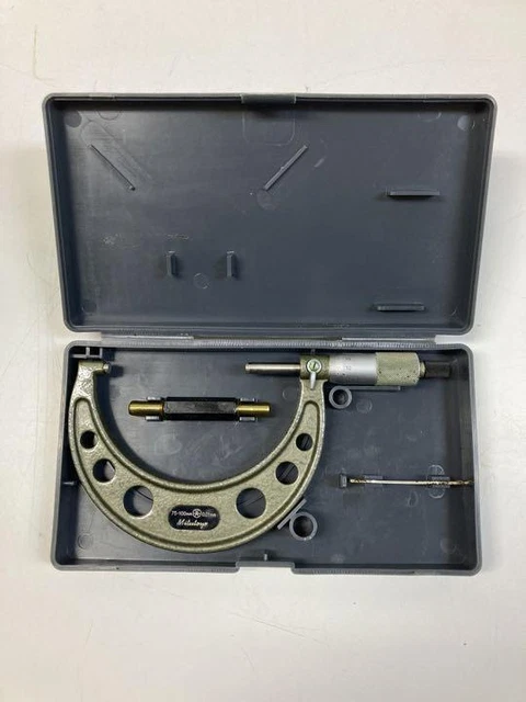 Mitutoyo Micrometer 103-140 OM-100 Japan