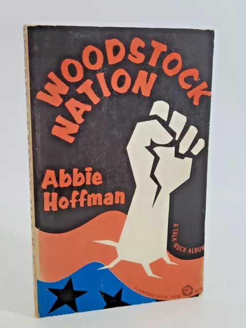 Woodstock Nation / Abbie Hoffman 1969 1ST Paperback Printing