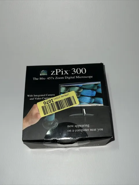 Carson zPix 300 USB Digitalmikroskop, 86-457-fache Vergrößerung, Bildschirm 21"