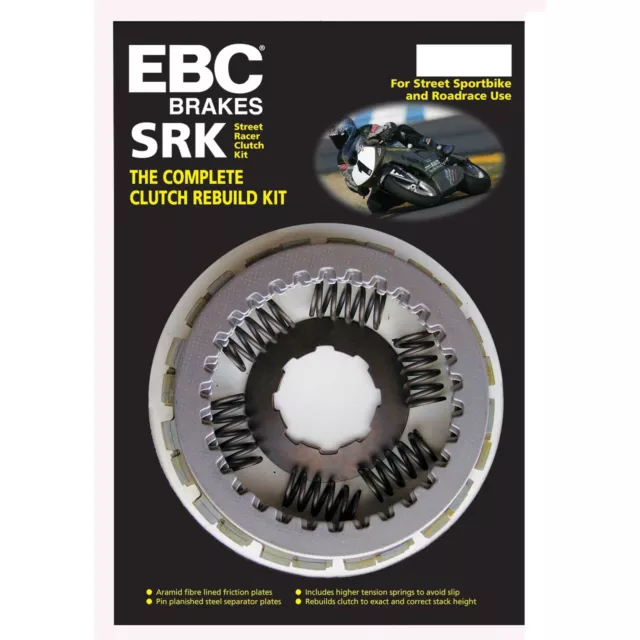 EBC SRK Complete Clutch Kit For Suzuki 2003 GSX-R600 K3