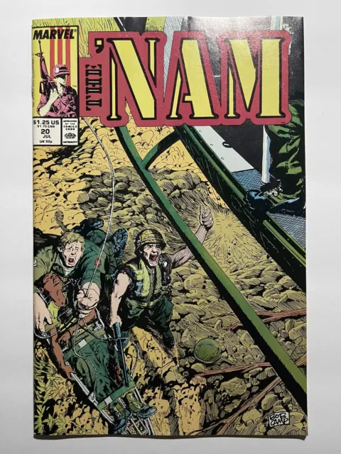 The NAM #20 Marvel Comics Doug Murray Vietnam War Comics 1988
