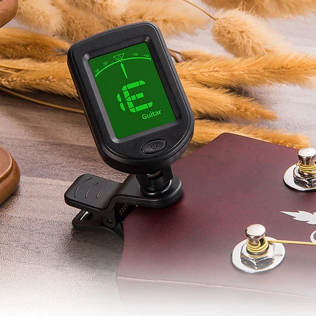 Precise LCD Digital Electric Guitar Tuner for Tuning Bass Ukulele Violin