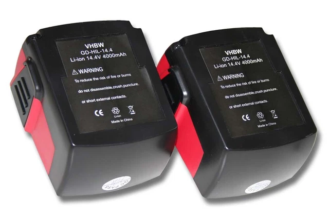 Hilti Akku 5000 MAh Ersatz Für HILTI SF 144-A, SFH 144-A, SID 144-A, SIW 144-A El– Batterie Center Hilti Akkuschrauber Neu