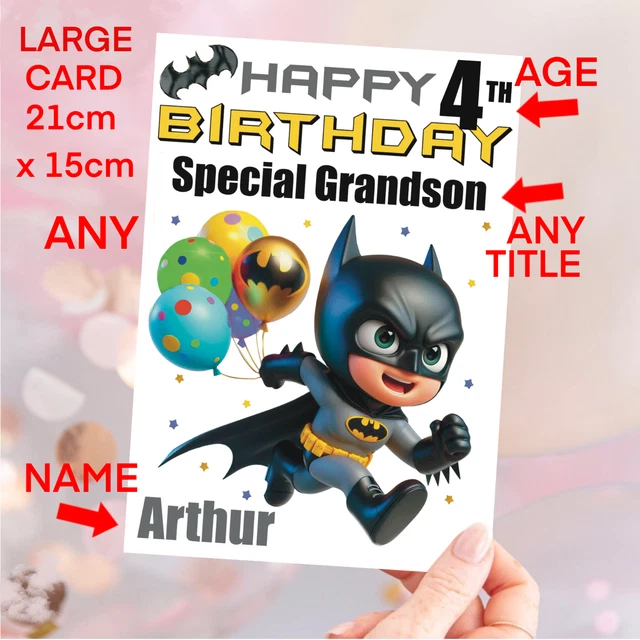 Funny Birthday Card For Brother Personalised – For Son, Grandson - Foto 10