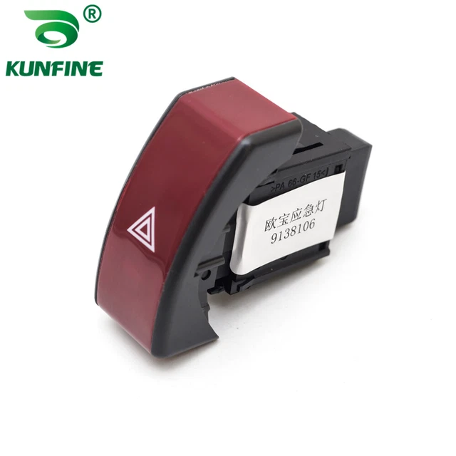 DOUBLE FLASH EMERGENCY Light Warning Hazard Light Switch For Opel CORSA