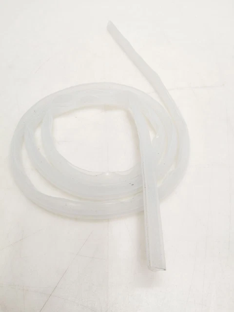 Joint U Silicone Douche 2m Transparent – Joint Étanchéité Porte Cabine 8 Mm | Anti-Fuite & Facile à Poser