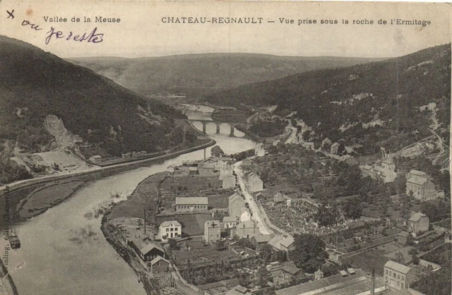 CPA Chateau-Regnault Vue prise sous la roche l'Ermitage (173786)