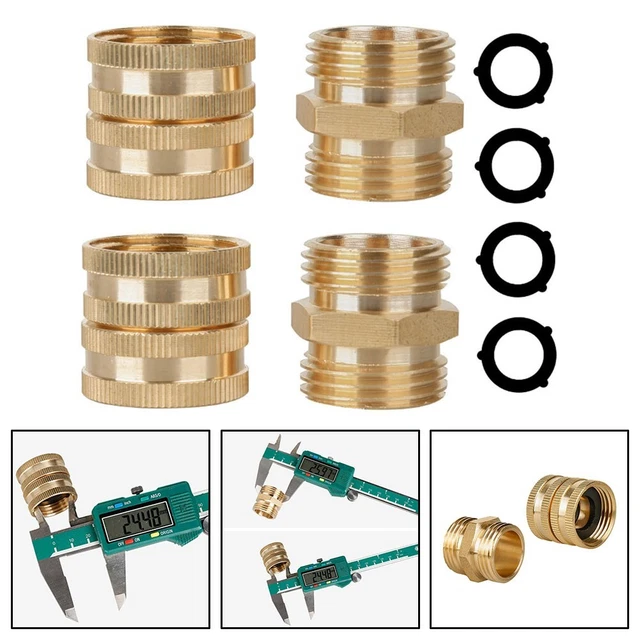 Che dimensioni ha un raccordo per tubo da giardino
