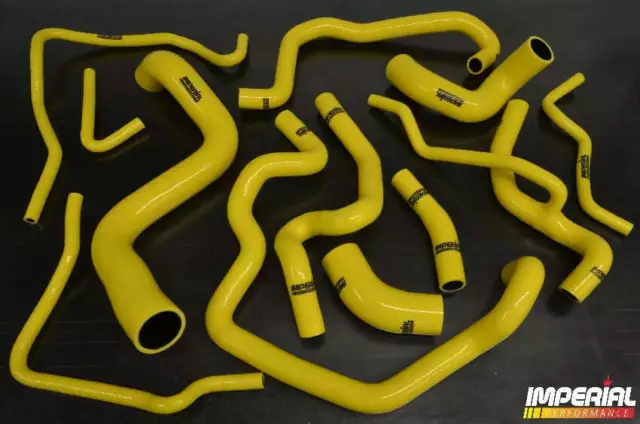 Mk4 Astra G Z20Let Silicone Radiator Coolant Hoses Zafira A Gsi Sri - Yellow