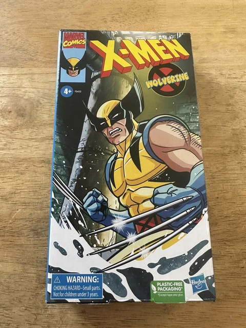 MARVEL LEGENDS SERIES X-Men Wolverine 90s Animated Series VHS Box £34.