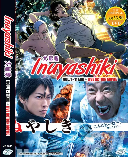 INUYASHIKI - COMPLETE TV SERIES+LIVE ACTION MOVIE JAPANESE ANIME WITH  SUBTITLED