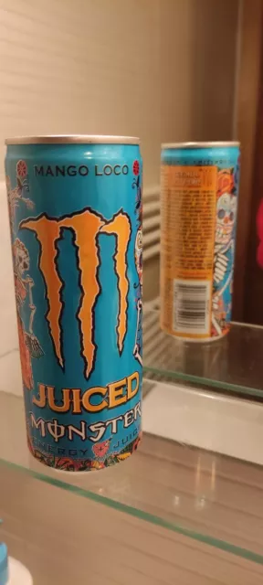 Monster Juiced Mango Loco 25 Cl Vacia (En Español)(De Irlanda)  (Ref 1179)