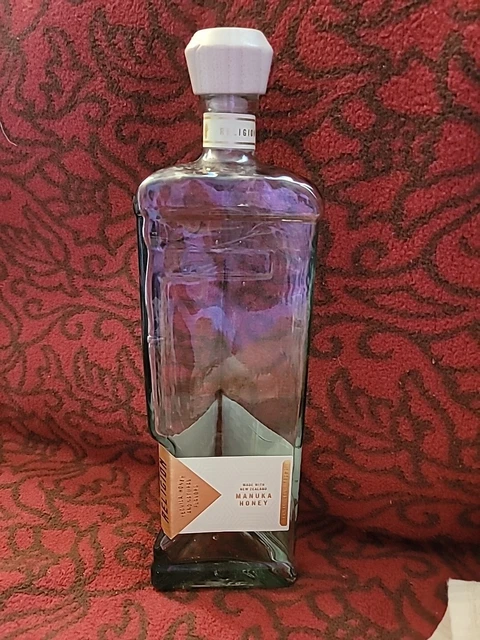 GIANT TRIANGLE TEQUILA Bottle MANUKA HONEY 750 liters EMPTY $50.00