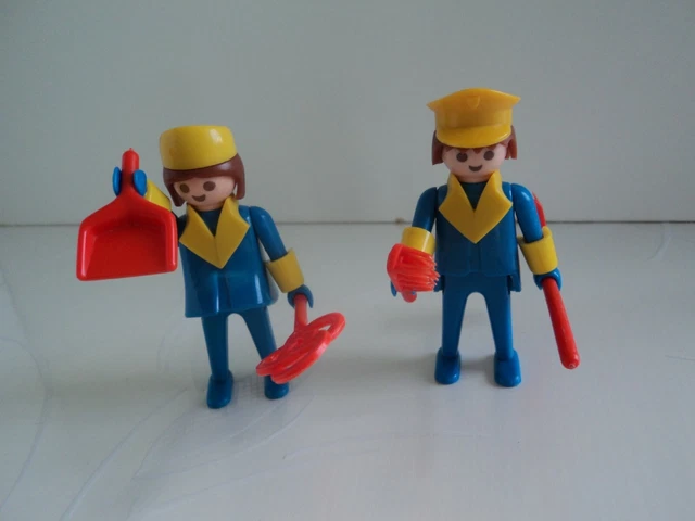 Playmobil Vintage 1978 - Balustrade Bleue Entrée Artistes Du Cirque - Set 3510
