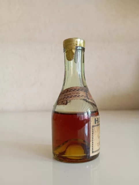 Very old mini bottle cognac Hine VSOP 3cl 2