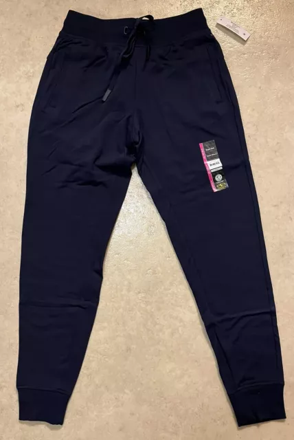 Athletic Works Women Soft Lightweight Jogger Pant w/ Pockets-Navy XS (0-2) - NWT