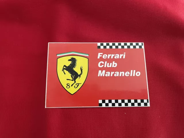 Autocollant Ferrari Club Maranello Sticker