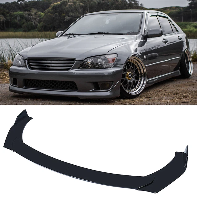 SR2 MOTOR PU Front Bumper Lip For 2006-2008 Lexus IS250 IS350 – Unpainted Black, VP Style