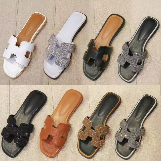 Summer Sandals Beach Flat Womens Female Slippers Outdoor Sandals Shoes Size 2-9