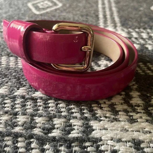 Talbot's Pink Patent Leather Belt Medium
