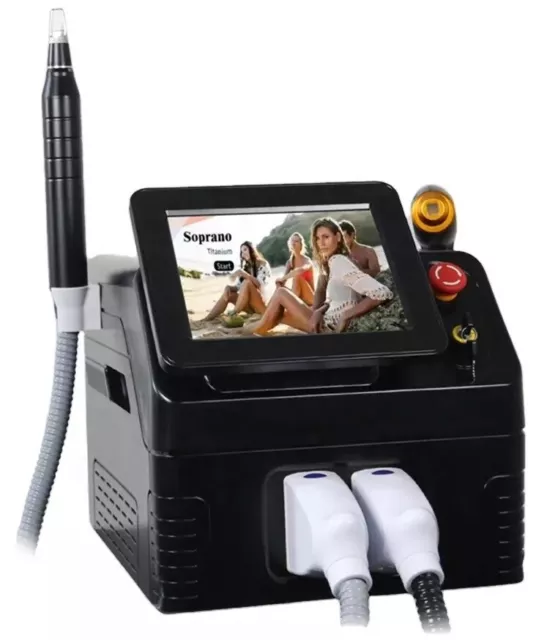 755 808 1064 nm macchina depilazione viso laser a diodi pico laser