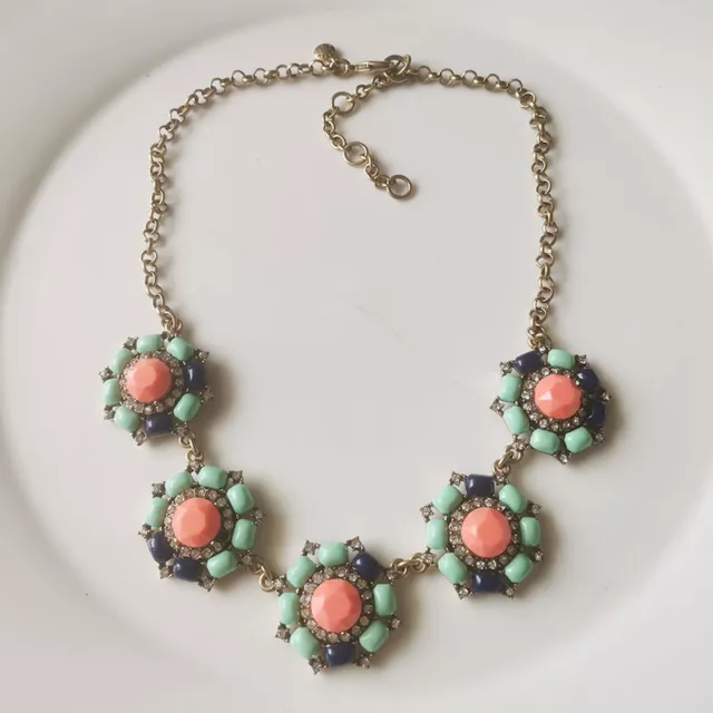 New 16" Jcrew Collar Statement Necklace Gift Vintage Women Party Show Jewelry