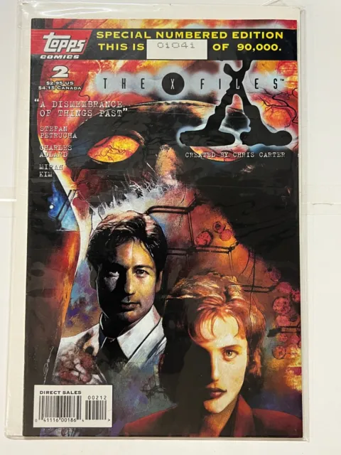 THE X-FILES #2 1995 SPECIAL NUMBERED EDITION VARIANT TOPPS COMICS | Combined Shi