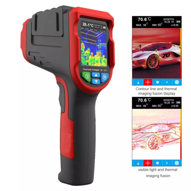 8GB NF -521 Infrared Thermal Imager Camera Temperature Imaging Thermometer