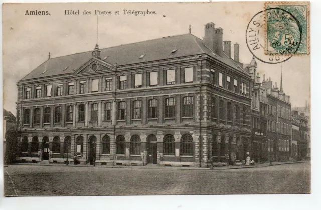 Thème LA POSTE - Bureau de Poste - CPA 80 - AMIENS -  la poste 5
