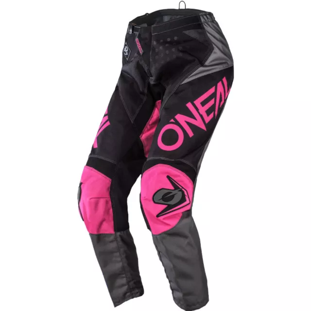 Oneal MX 2020 Element Factor Black Pink Kids Girls Motocross Dirt Bike Pa