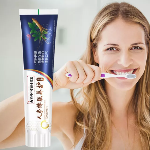 100g Ginseng Propolis Conservation Toothpaste，Loose Teeth Care Toothpaste