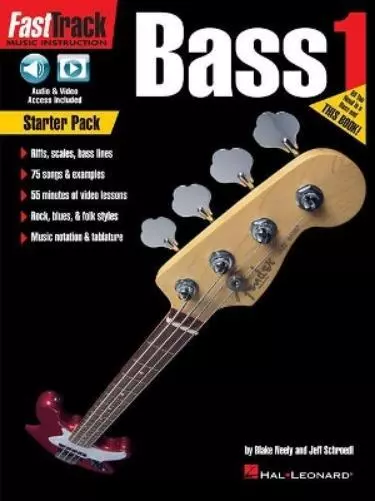 Jeff Schroedl Bla FastTrack Bass Method - Star (Mixed Media Product) (US IMPORT)