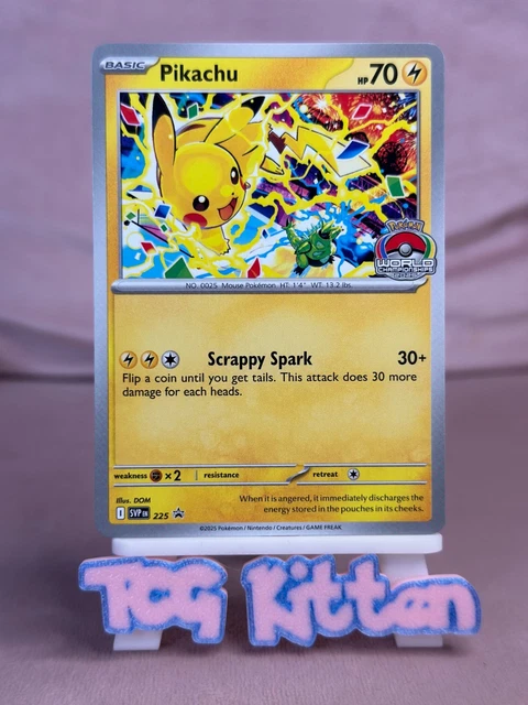 ポケモンカード/Pikachu/WCS 2025 winnerプロモ PIKACHU PROMO