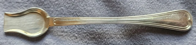 Cuillère à sel (Christofle) en métal argenté (Messagerie Maritime