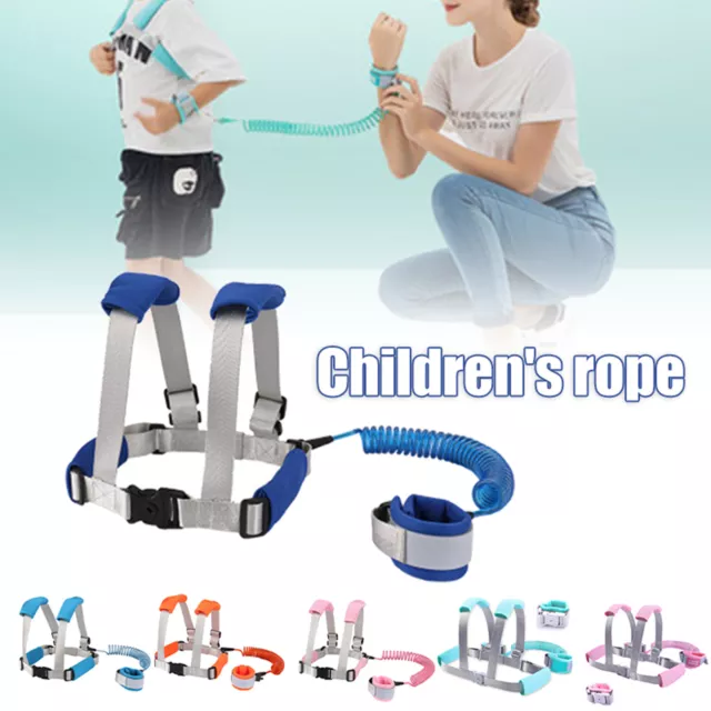 Anti Lost Kid Leash Harness Toddler Child Walking Safety Harness Wrist Wristband