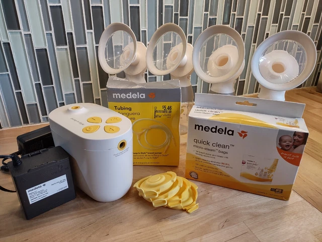 medela breast pump in style