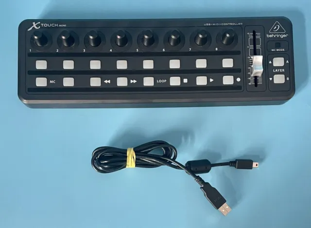Behringer X-Touch Mini USB MIDI Controller — Tested/Working