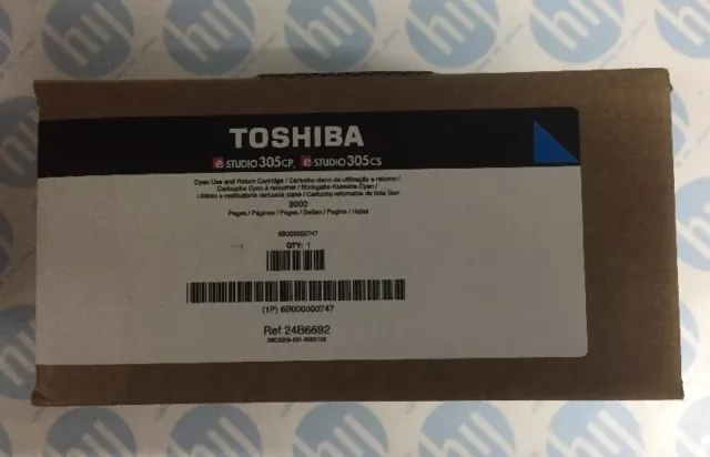 Original Toshiba e STUDIO 305CP, E STUDIO 305CS blau neu Pack in Box