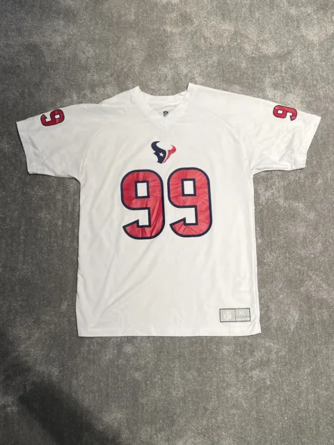 Jersey NFL Houston Texans On Field  JJ Watt oversize bianco (XL young-S adulto)