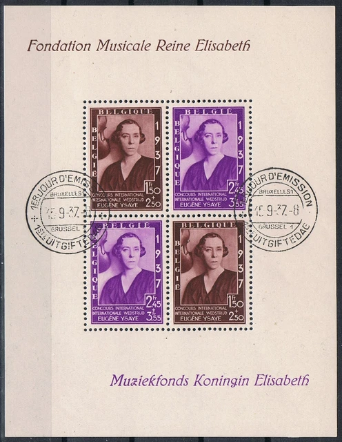 Belgien ++ MiNr. Block 6 ++  gestempelt/O...................................1409