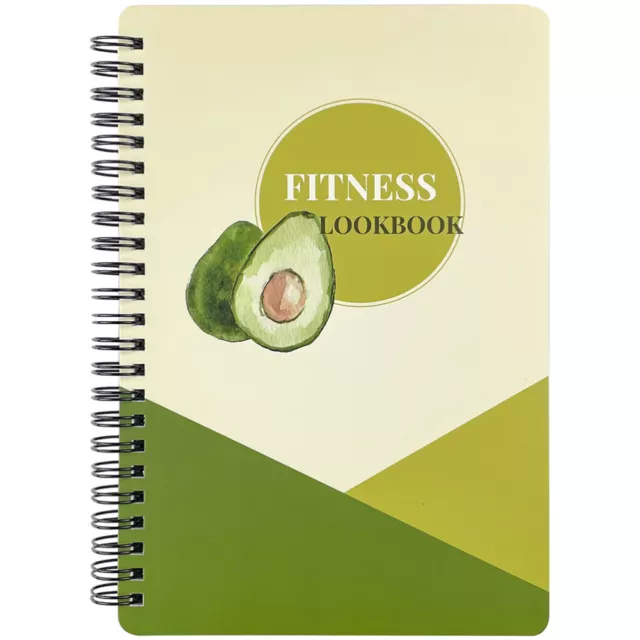 Food & Workout Journal Notebook A5 Spiral Planner