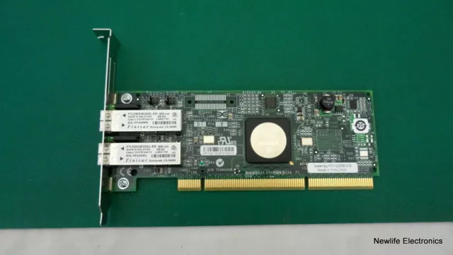 HP 410985-001 4Gb Double Port Pci-X 2.0 FC Host Bus Adapter LP11002 AD168-60001