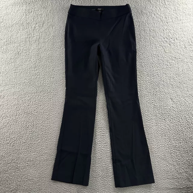 Simply Vera Wang Womens Pants Blue Size Medium Bootcut Stretch Rayon Nylon Blend