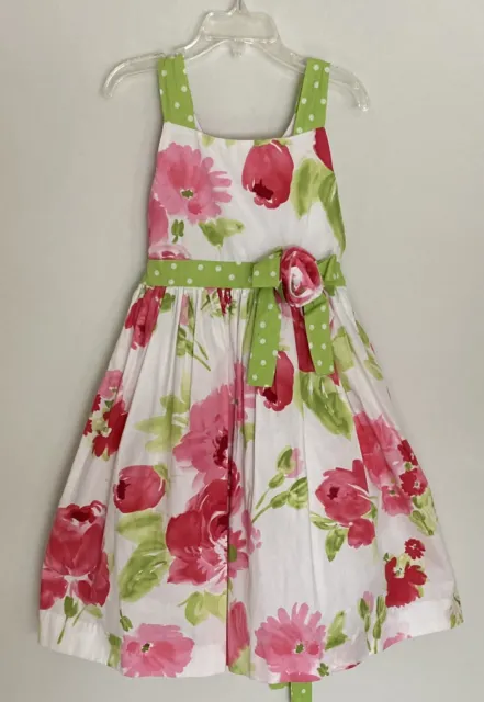 NWT Girls Spring Special Occasion Dress JAYNE COPELAND Floral Size 6X