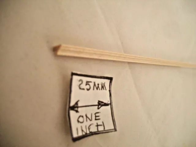 Wainscot Trim NE1075 molding dollhouse miniature 1pc  chairrail  MMA6 1/12 scale