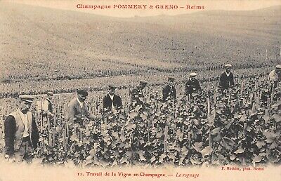 CPA 51 REIMS POMMERY GRENO LES CAVES POMMERY REIMS ARRIVEE DES OUVRIERS 