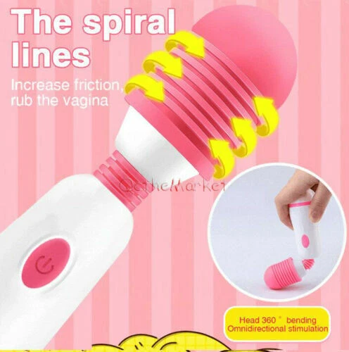Multi-Speed Handheld Personal Massage Wand For Full Body Use – Men & Women – ABS Material