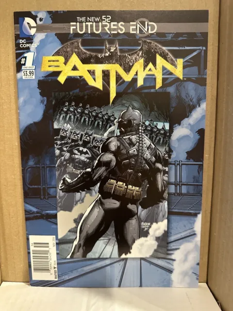 Futures End Batman #1 NEWSSTAND Non-lenticular Cover DC New 52 (2014) Comics