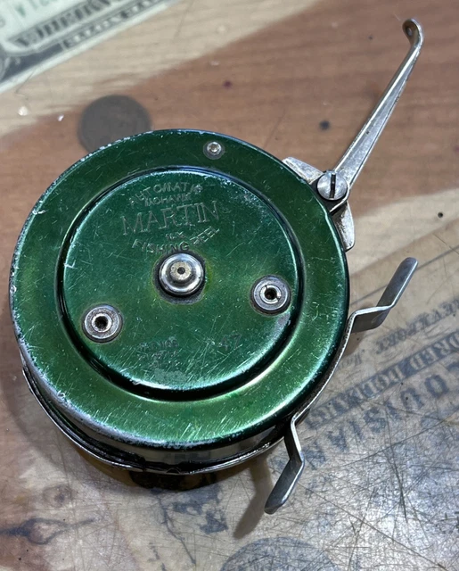 VINTAGE MARTIN AUTOMATIC Fly Reel Model $166.73 - PicClick CA